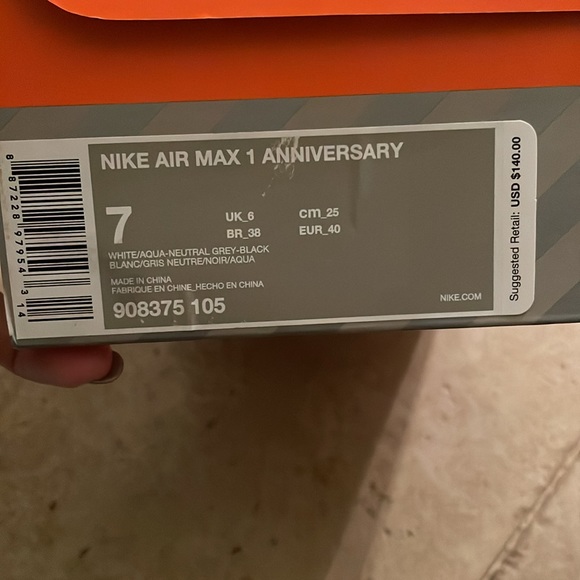 Nike Air Max 1 Anniversary Sneakers - Picture 9 of 11